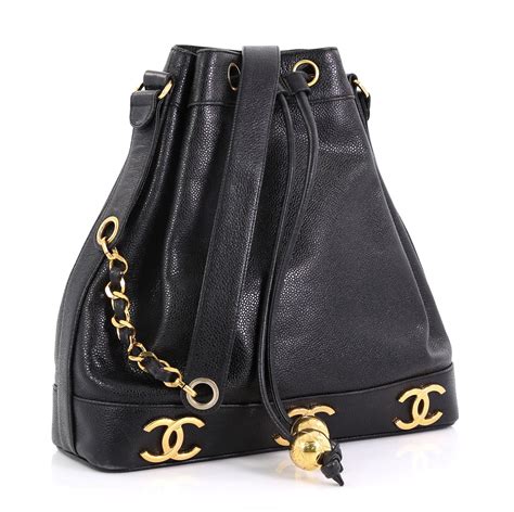 chanel vintage bucket bag price